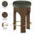 Bocceli Velvet Upholstered Counter Stool-1346270625-1346270636