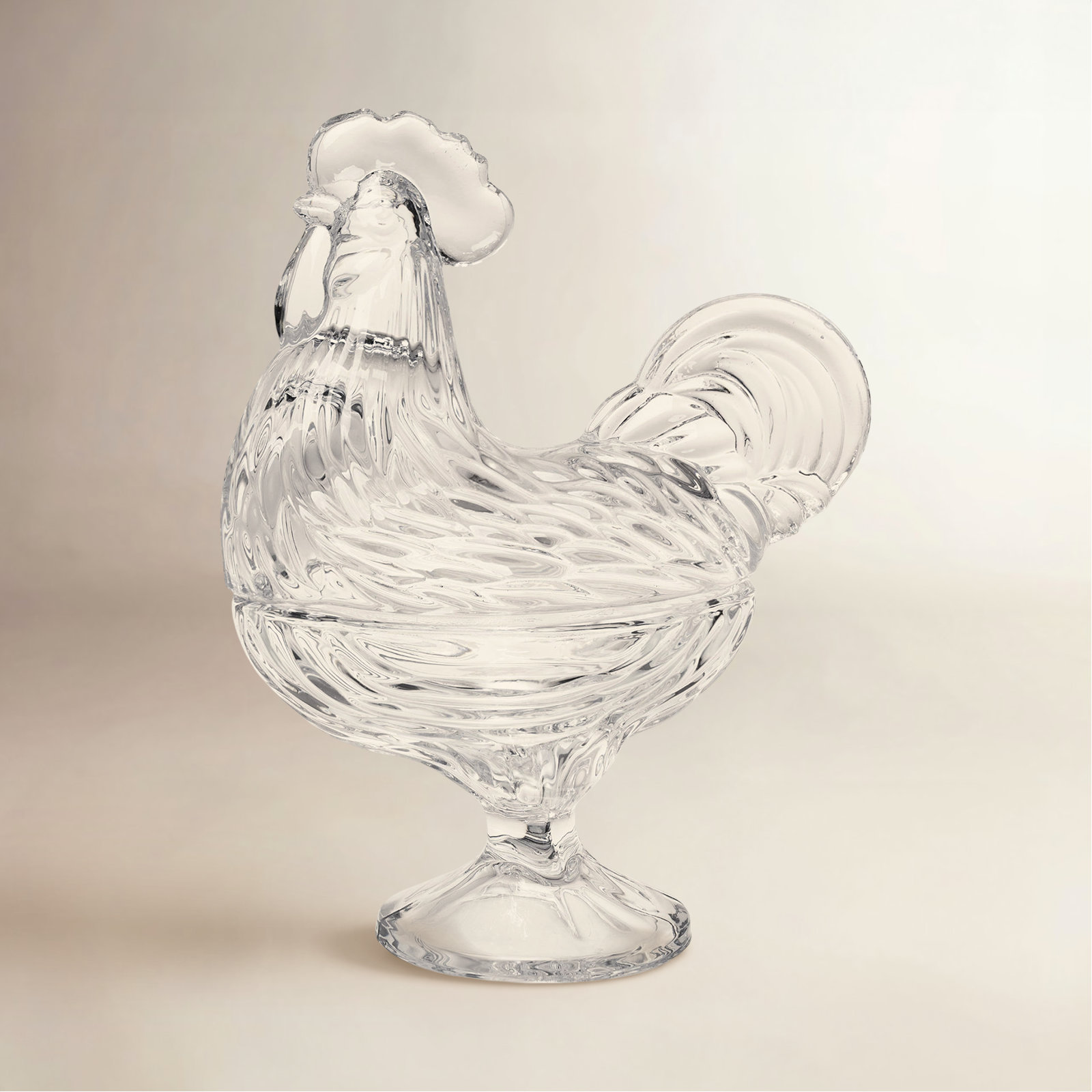 Harvest Rooster Candy Jar