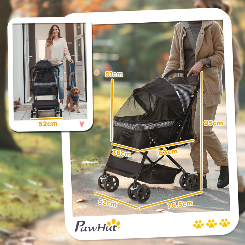 Foldable Pet Stroller