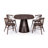 Lido Modern Oval 72" Dining Table with Slatted Base-161502891