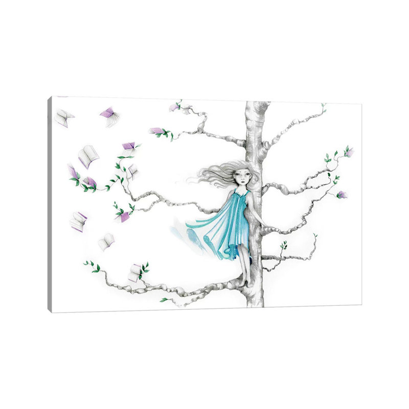 Once I Had A Dream by Joanna Haber - Wrapped Canvas Gallery-Wrapped Canvas Giclée, 20.32cm H x 30.48cm W