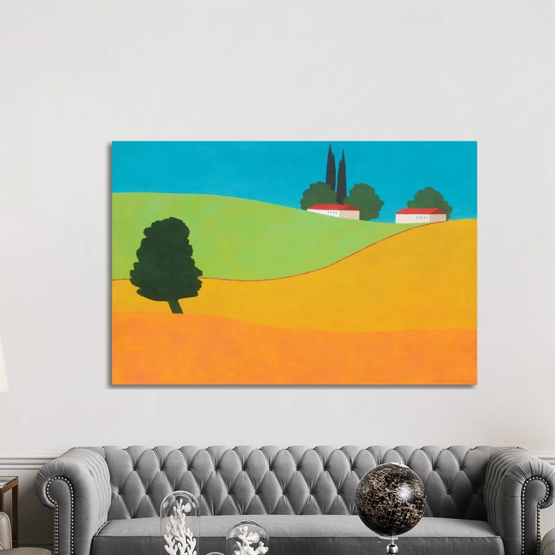 Zuriel by Itzu Rimmer - Painting on Canvas, 152.5 cm H x 101.5 cm W x 3.175 cm D, Wrapped Canvas