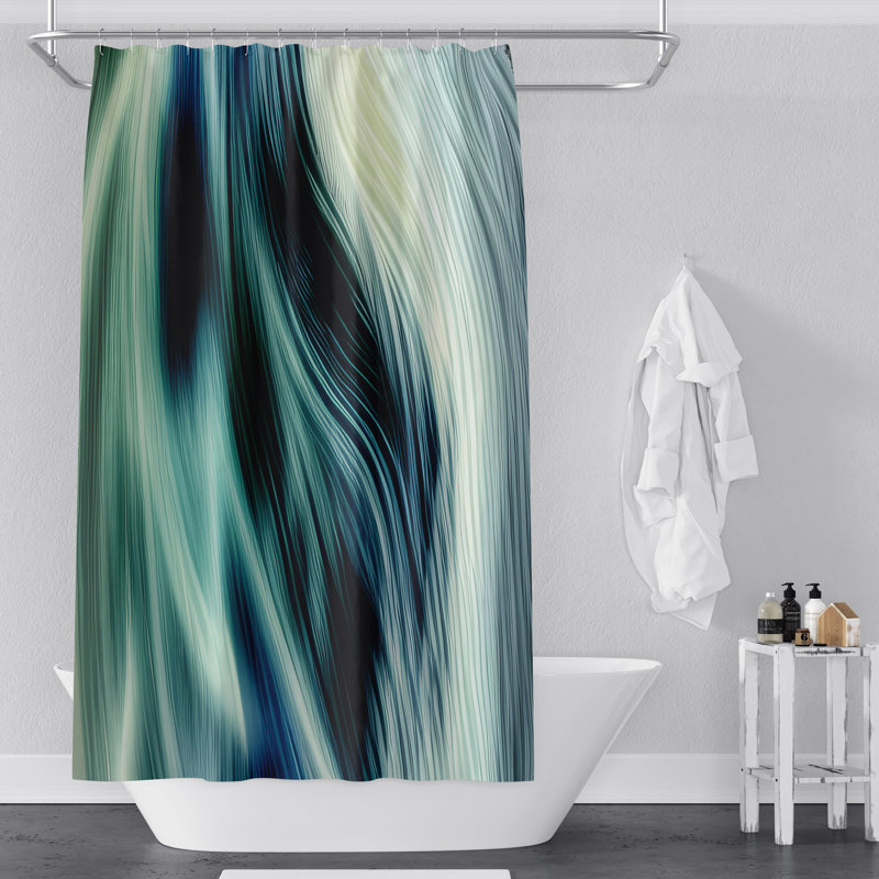Rideau de douche Allonah, H 93 po x l 70 po