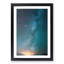 Shooting Stars over Iceland in Abstract - Picture Frame Graphic Art Print-55764550-55764549