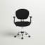 Chaise de bureau pivotante en maille-151915369-151915380