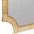 Citrine Rattan Flat Mirror