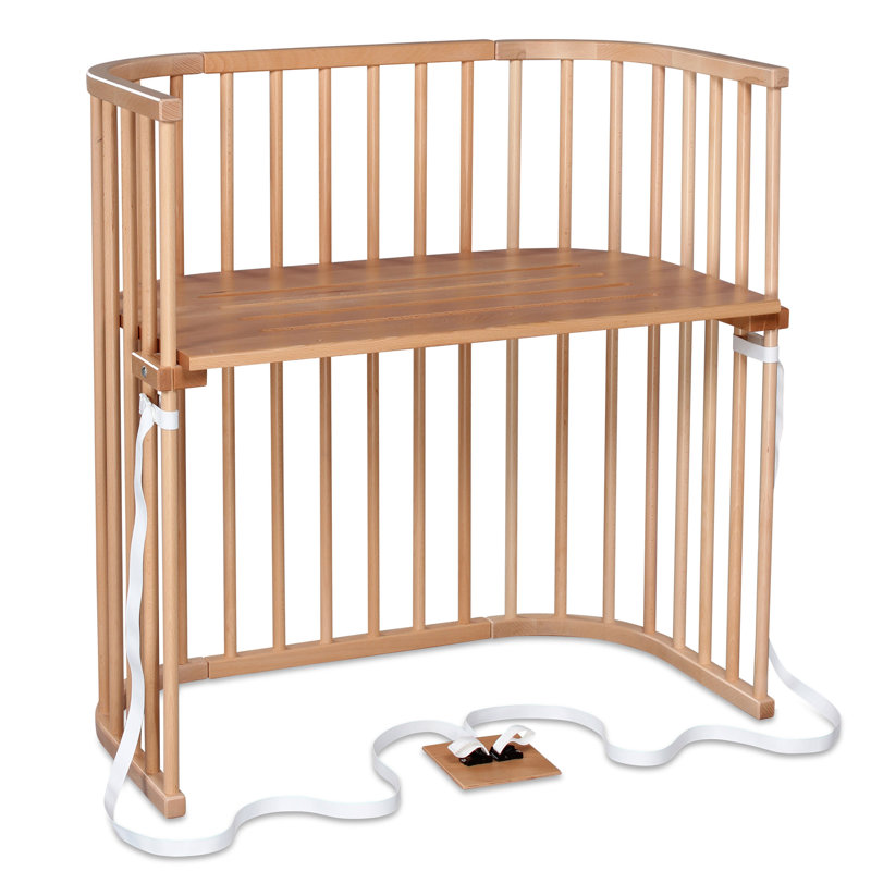 babybay Boxspring co-sleeper, Natural varnish