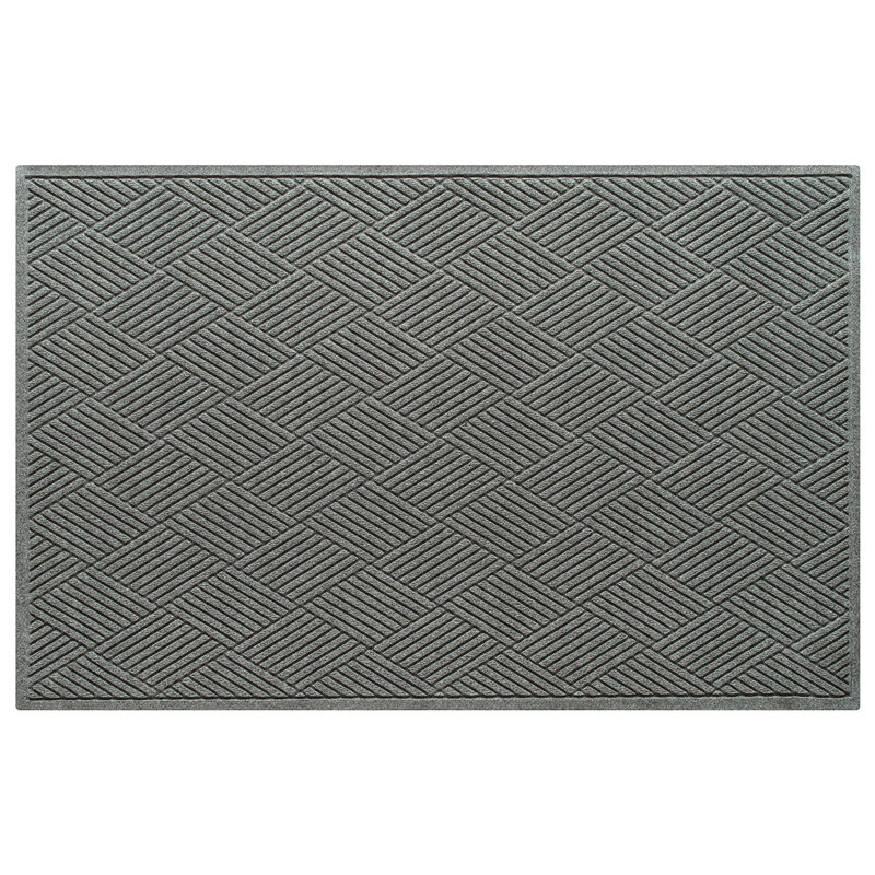 Paillasson Waterhog, Gris moyen, Rectangle 4 pi x 6 pi