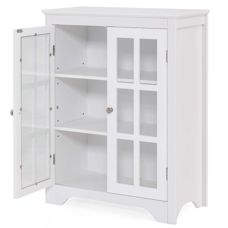Neithen Bathroom Cabinet, White