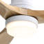 Ventilateur de plafond moderne à 3 pales de 52 po avec télécommande et ensemble d'éclairage Nicola-392583293