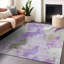 Tapis mauve lavable à la machine intérieur / extérieur Xhevrie-201715848