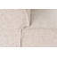 Élégant canapé d'angle, brun clair, 94,5 po x 104,3 po x 27,6 po | Structure 100% charme, 100% tissu de lin, 32 mousse pour plus de confort | Design élégant avec pieds en plastique de 5,0 pouces | Parfait pour le salon et les espaces modernes