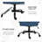 Vinsetto Big And Tall Office Chair With Wide Seat, Executive Computer Chair With Adjustable Height, Swivel Wheels And Linen-544362490