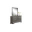 Commode moderne à 6 tiroirs avec rangement spacieux et cadre incurvé moderne