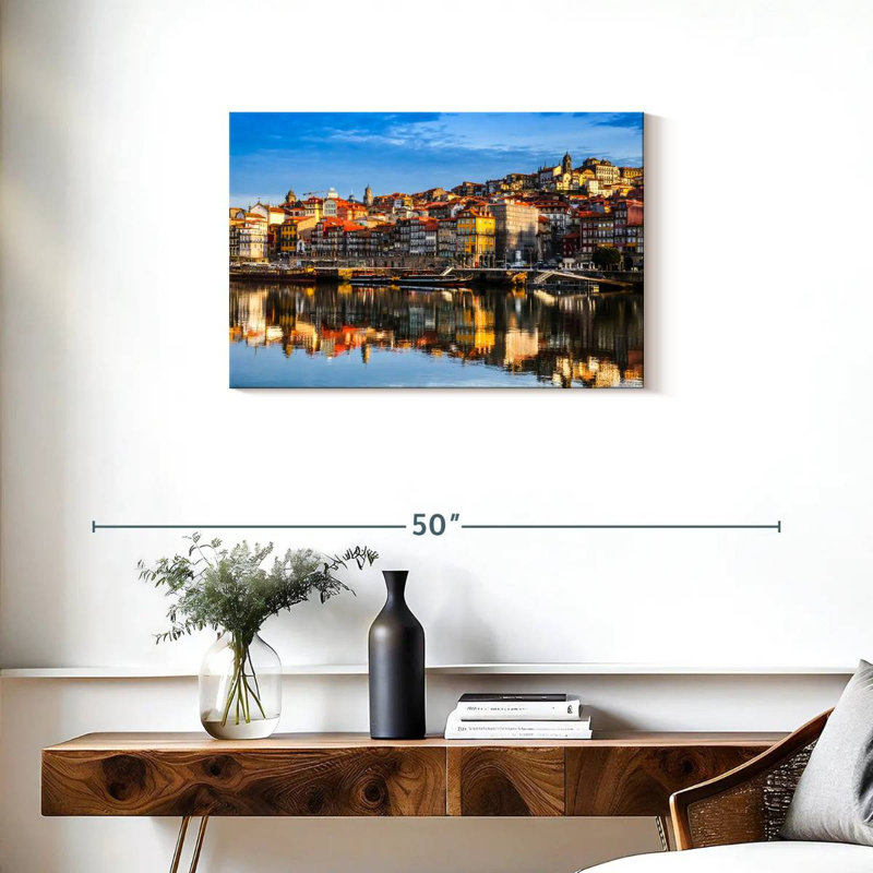 Ribeira Waterfront, 20" H x 30" W