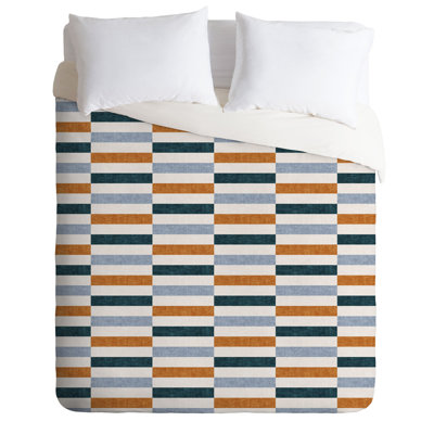 Polyester Geometric Shapes Duvet Cover