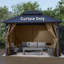 Rideaux de pavillon 4 panneaux de remplacement Aoodor-121327732-97531251