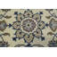 Tapis unique en laine noué à la main de style années 2000 de 2 pi 3 po x 4 pi 7 po Dafne