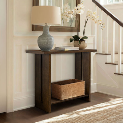 Shiloh Console Table with Lower Shelf