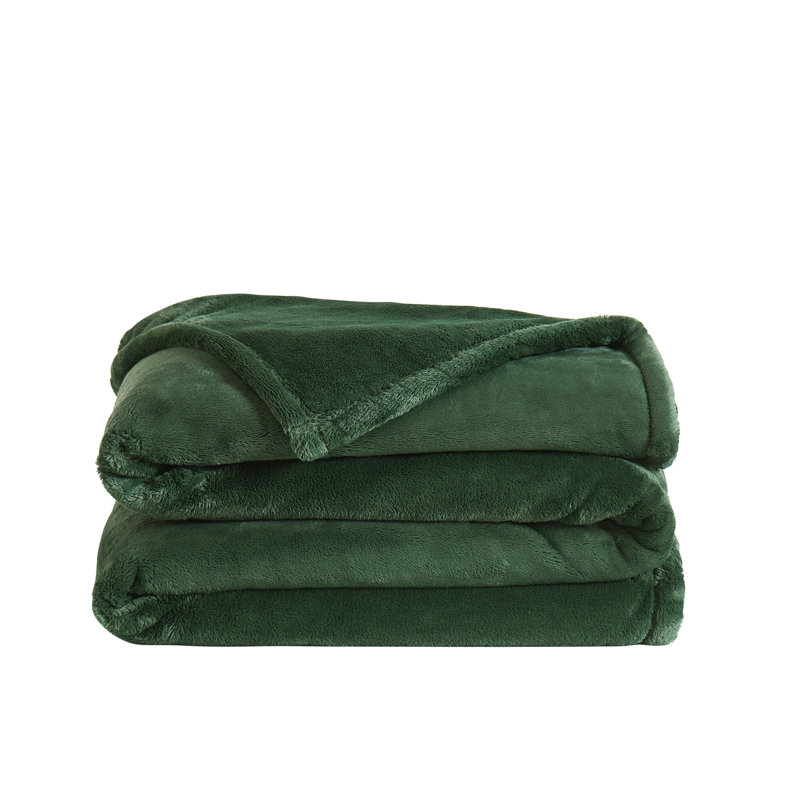 Couverture de lit Ballast, Simple TG, Vert foncé