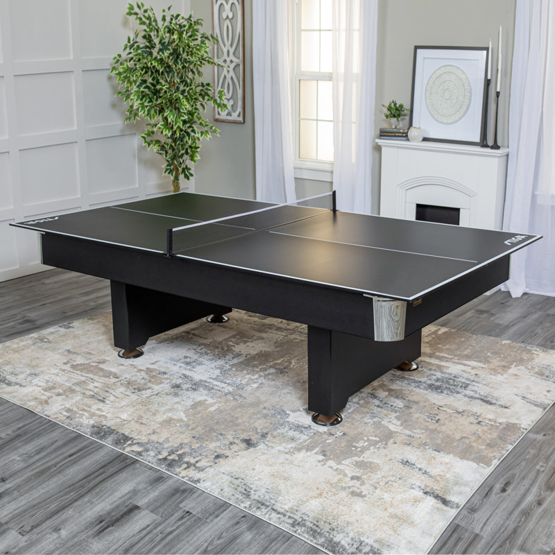 STIGA 4-Piece Table Tennis Conversion Top, Grey - Transform Your Pool Table into A Table Tennis Table (13 mm thick)