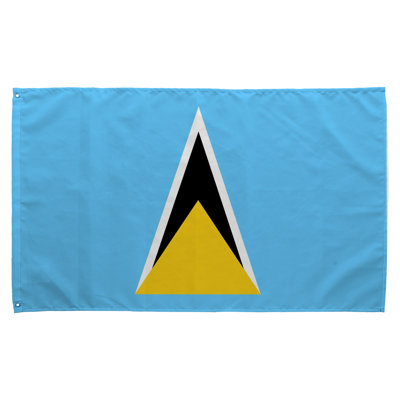 Drapeau de Sainte-Lucie - Drapeau
