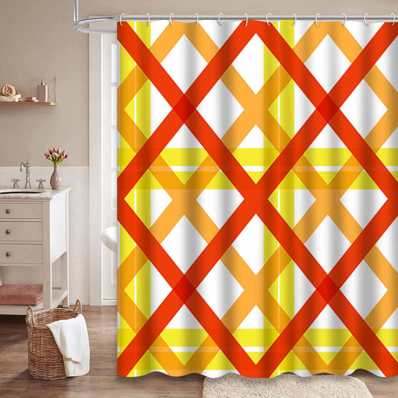 Rideau de douche Abstract, L 72 po x l 78 po