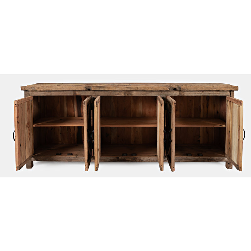 Ezekiel 84'' Solid Wood Sideboard