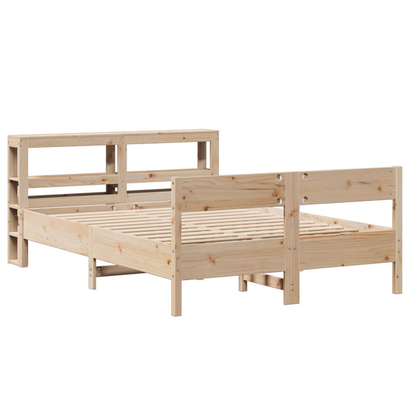 Clarion Bed, Brown, 120cm W x 190cm D