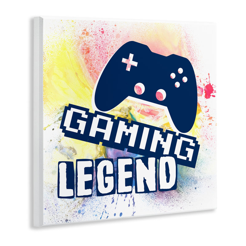 Plaque murale moderne Gaming Legend, par Marcus Prime