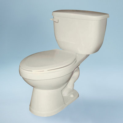 Toilette ronde deux pièces Madison 1 GPF (économe en eau) (siège inclus)