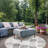 Leick Home Laurus Quatrefoil Indoor Outdoor Area Rug Round-831201770