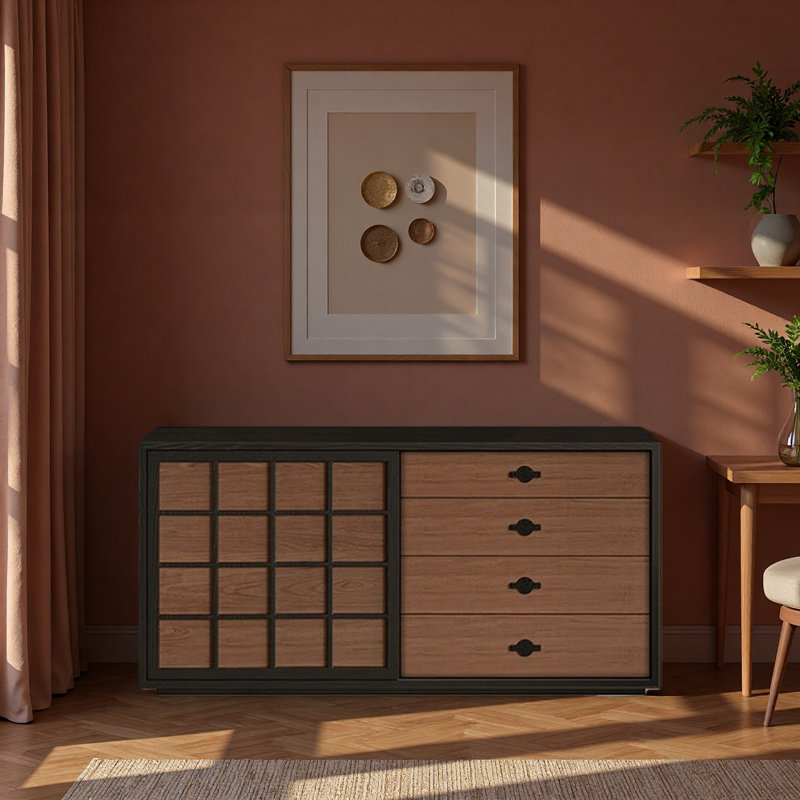 Keper Sideboard, 28.15" H x 47.24" W x 15.75" D