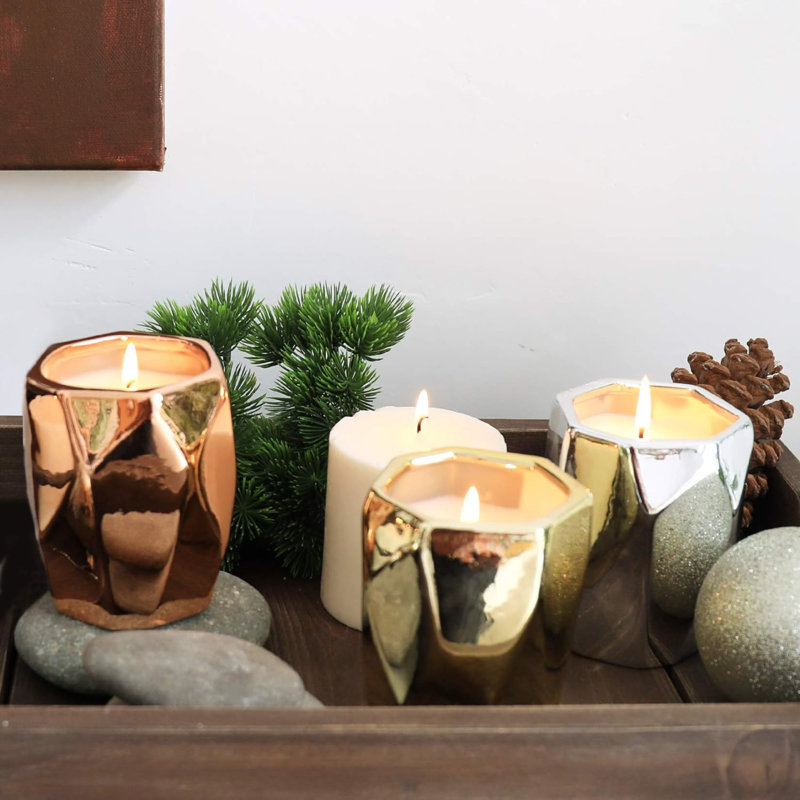 Pine Birchwood Scented Jar Candle