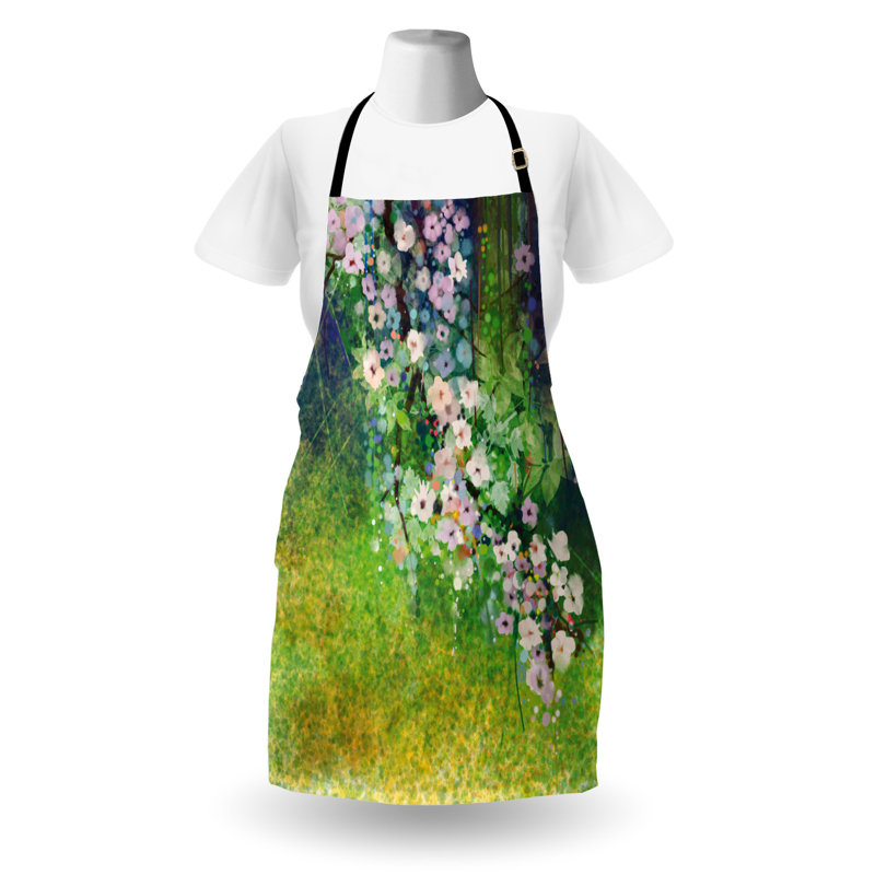 Tablier floral
