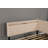 Upholstered Boucle Daybed With 2 Storage Drawers,Modern Corner Bed With LED Light And USB Charging Design-1536564023