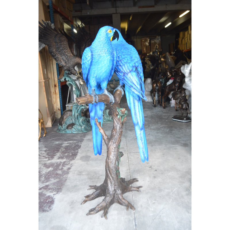 Statue de perroquets sur un arbre Jensen