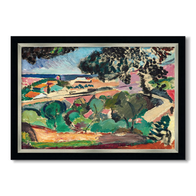 Paysage à Collioure (Paysage de Collioure), 1907 - Henri Matisse - Toile encadrée sur mesure