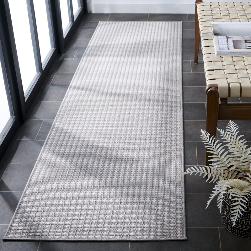 Terrace 802 Geometric Indoor/Outdoor Rug, Runner 2'3" x 8'