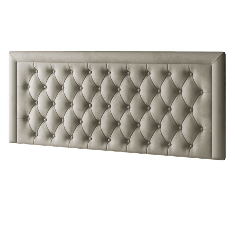 Scarborough Upholstered Headboard, Double (4'6), Coffee