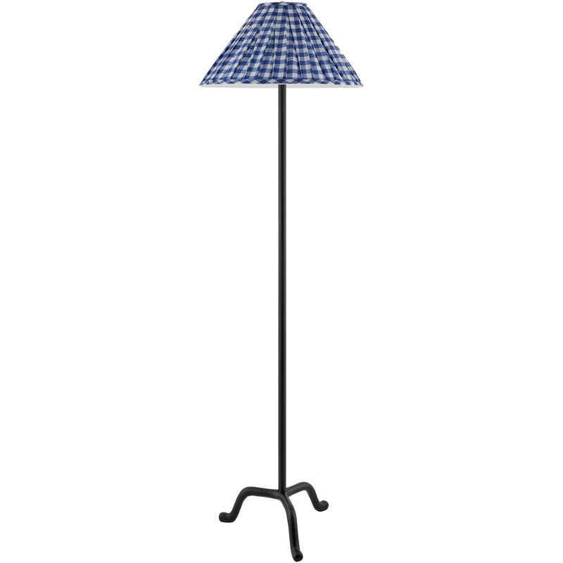 Lampe sur pied Dani, Bleu