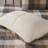 6 Piece Printed Herringbone Quilt Set With Throw Pillows Neutral-108977435