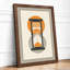 Time Suspended Geometric - Framed Print-747462677-747462680