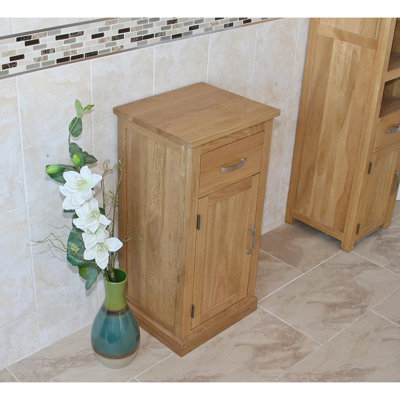 Eberle Solid Wood Freestanding Bathroom Cabinet