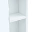 Armoire à miroir compacte en MDF pour salle de bain moderne et plus