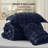 Bedsure Tufted Embroidery All-Season Microfiber Comforter Set-116319250-110508892