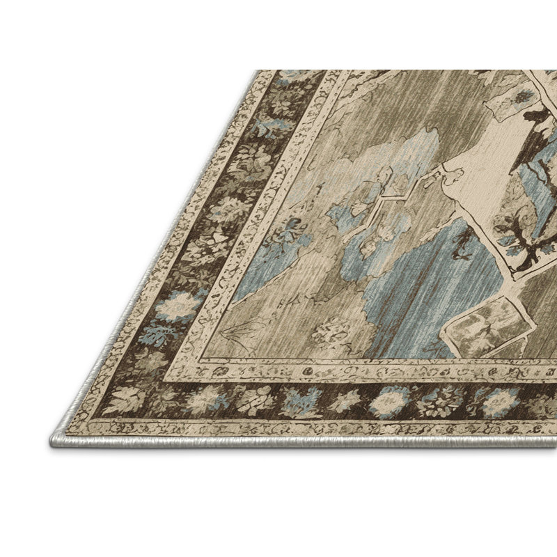 Legacy Flourish Rug, Square 6'