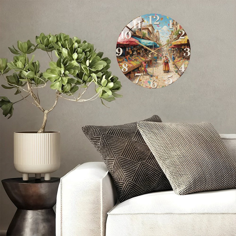 Horloge murale horloge 12 po