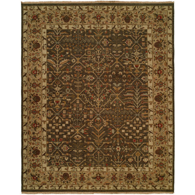 Reberta Wool Floral Indoor Rug