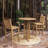 Colete Mabrey Round 2 - Person Teak Outdoor Dining Set